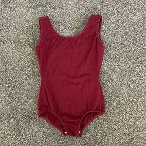 Maroon Ballet Leotard